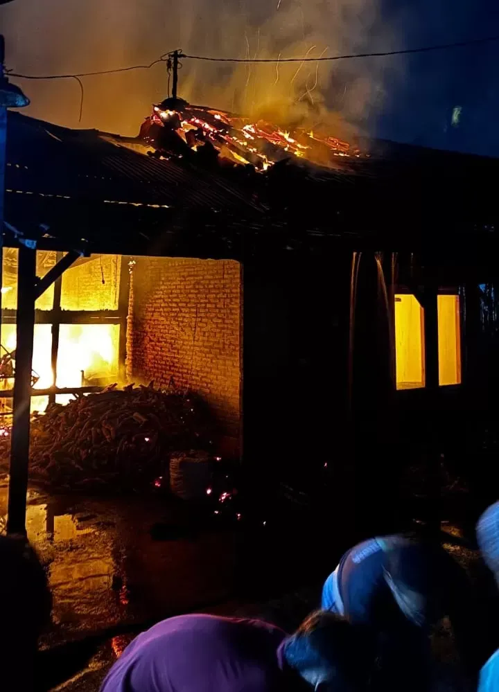 Kebakaran Rumah di Baturetno Wonogiri Diduga Akibat Tungku Penggorengan Kripik, Kerugian Rp60 Juta