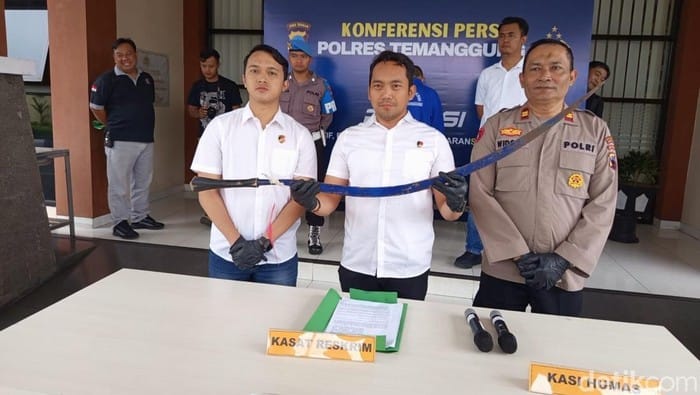 Pelajar Temanggung Ditangkap Usai Ketahuan Bawa Sajam untuk Demo