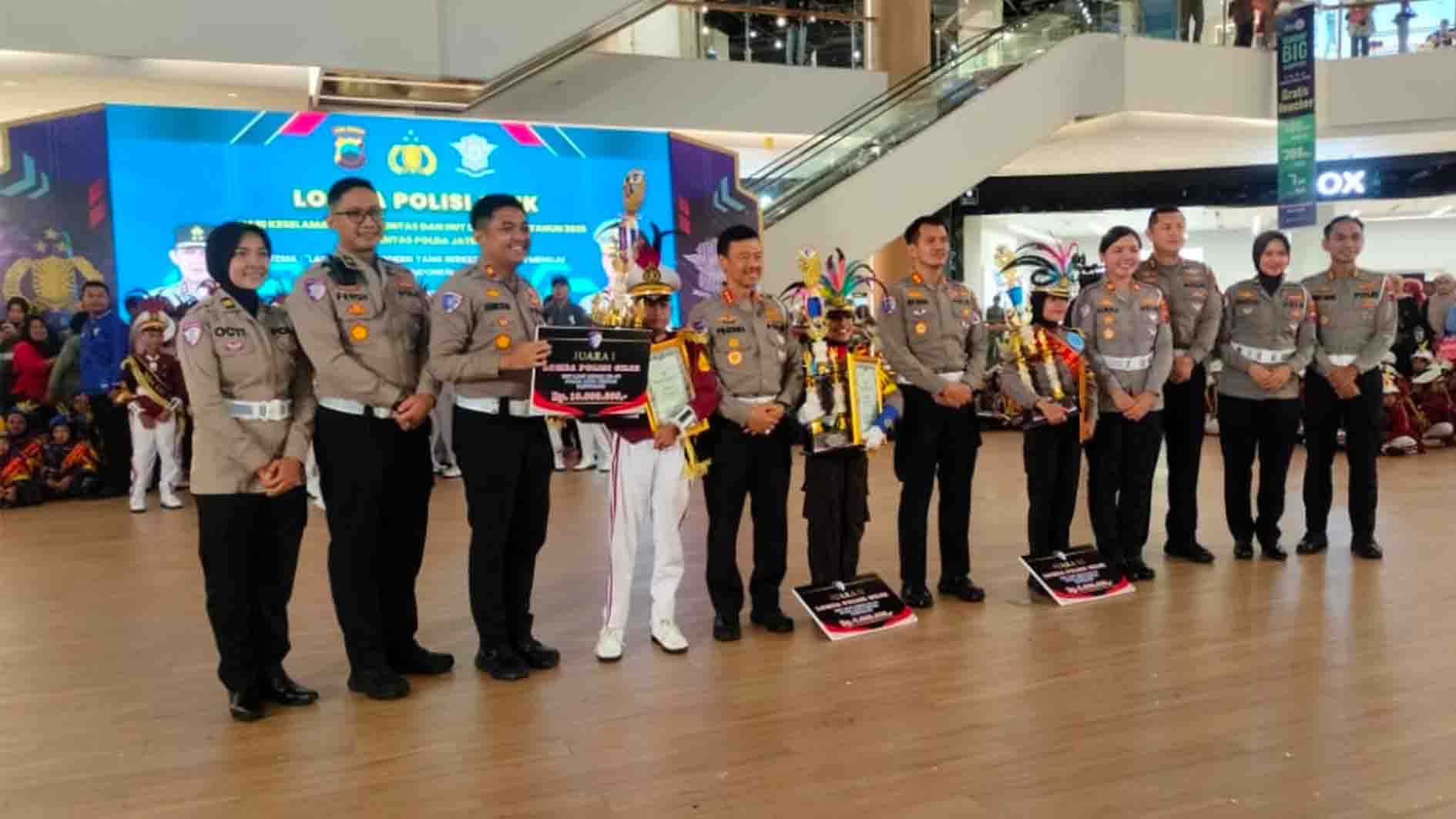 Tim Grobogan Raih Juara Lomba Polisi Cilik Tingkat Polda Jateng