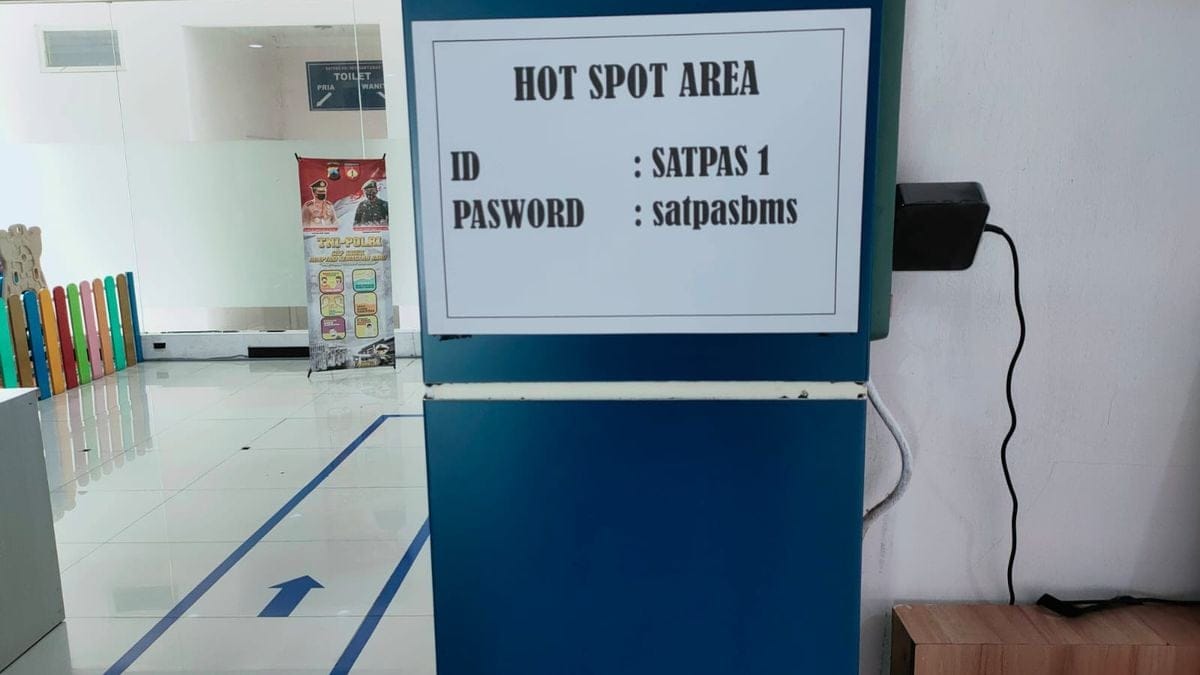 Kini Satpas 1414 Polresta Banyumas Punya WiFi Gratis, Ini Panduan Akses