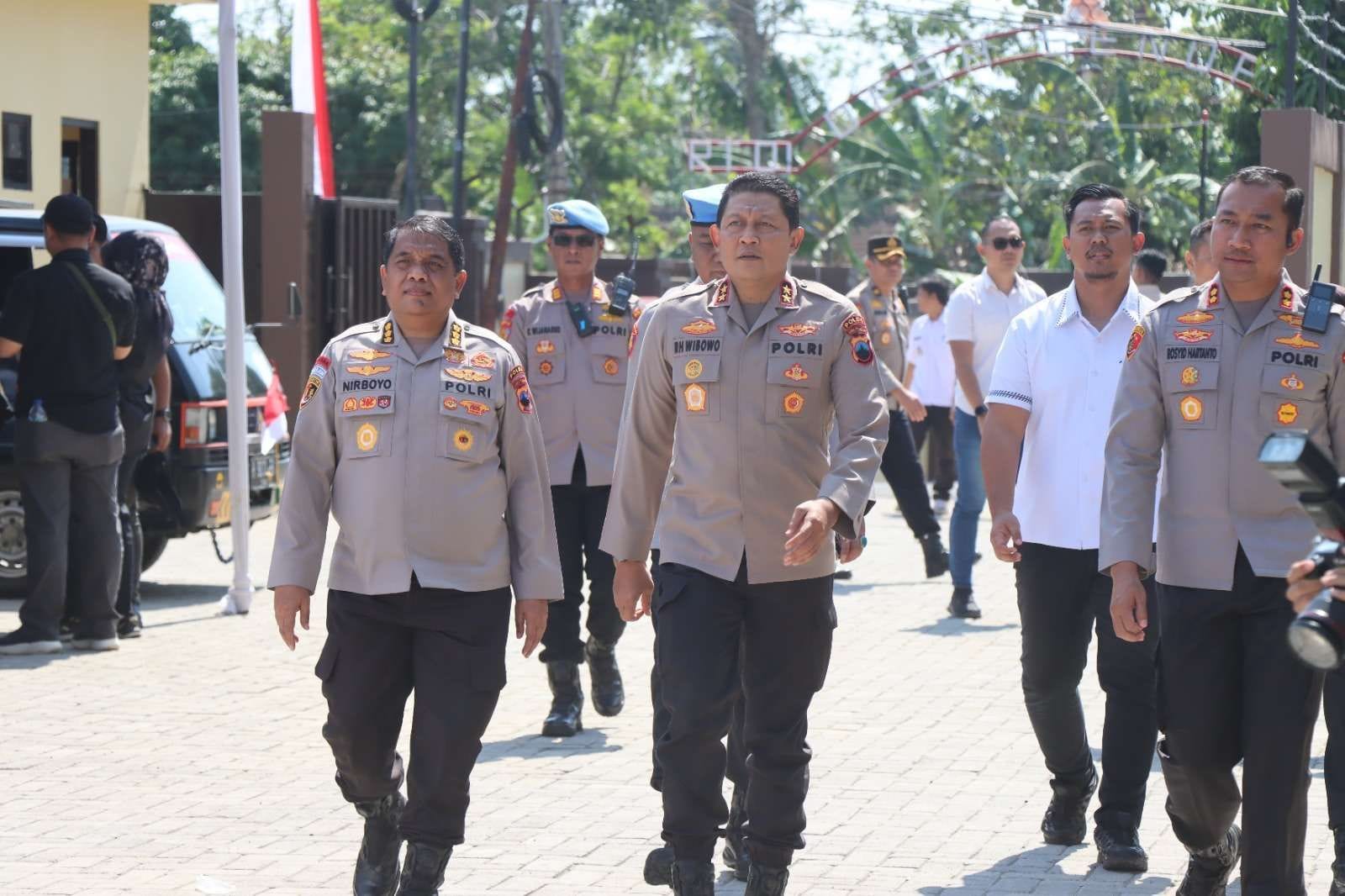 Kapolda Jateng Tinjau Gudang Ketahanan Pangan Polri di Boyolali