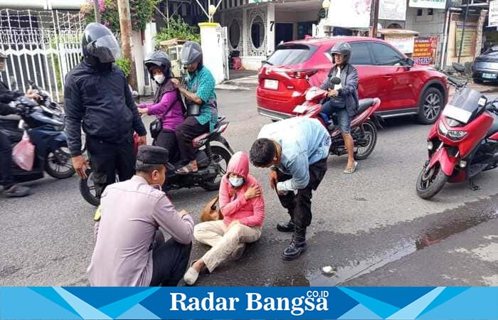 Polsek Semarang Tengah Bergerak Cepat Tangani Korban Kecelakaan di Brumbungan