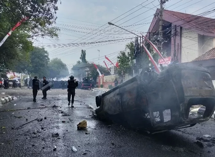 Polda Jateng Beberkan Alasan Empat Tersangka Terlibat Kericuhan Saat Demo di Pati