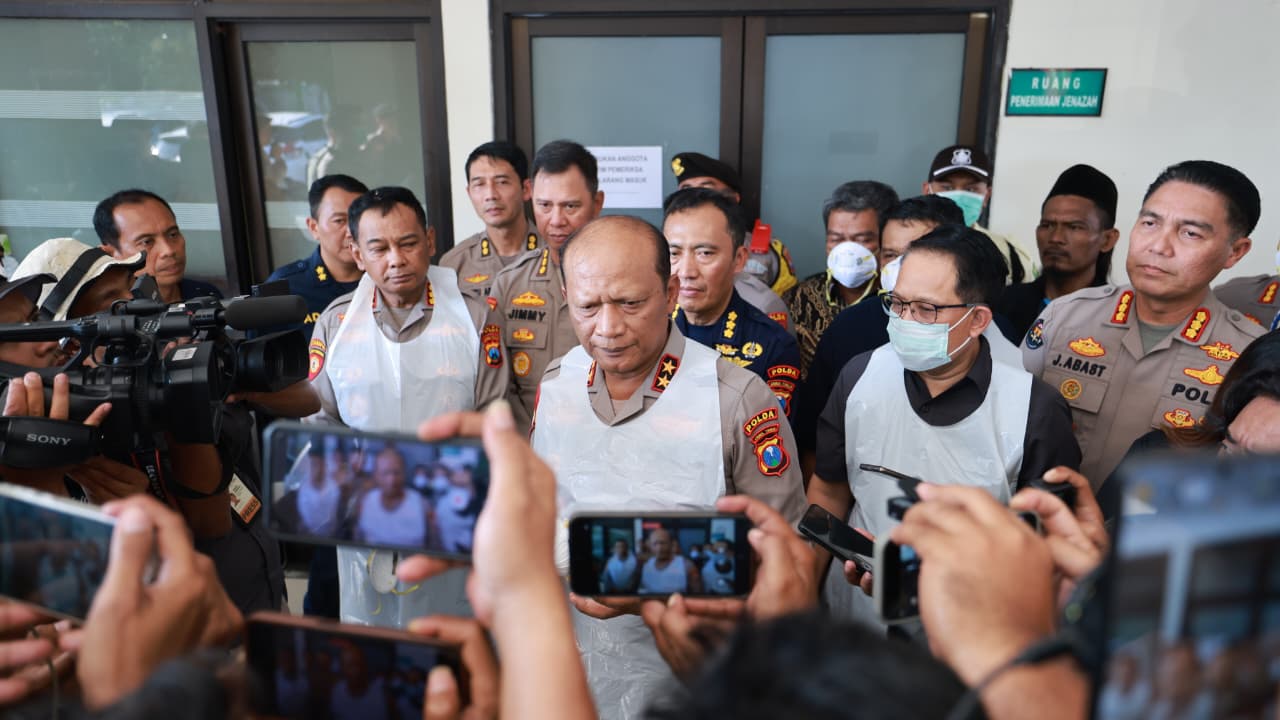Proses Identifikasi Korban Tragedi Pesantren Al-Khoziny Ditegaskan Kapolda Jatim Berlangsung Intensif