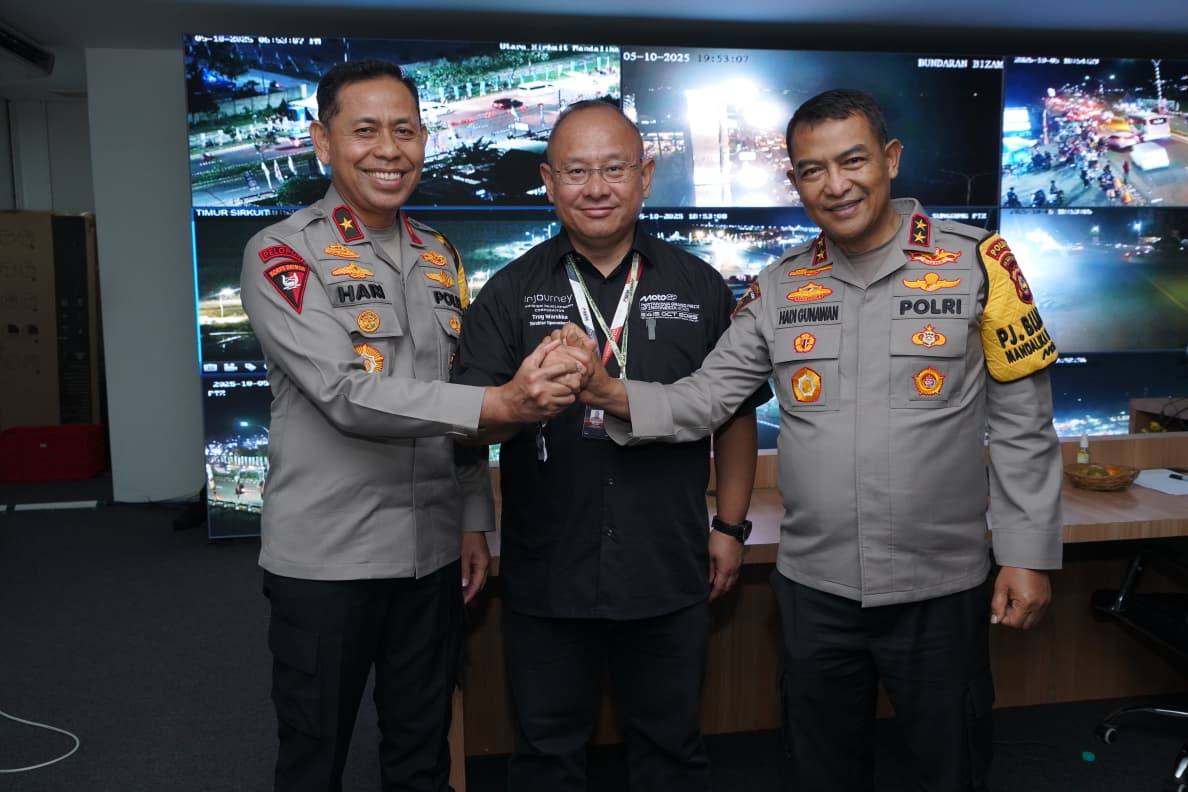 Polda NTB Sukses Amankan MotoGP Mandalika 2025, ITDC Beri Penghargaan