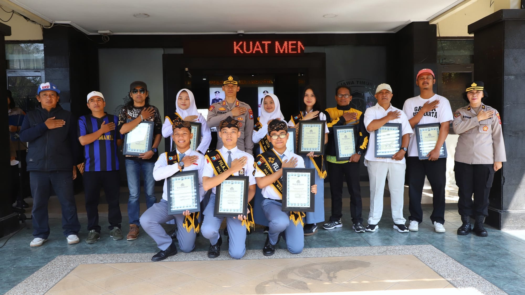 Sinergi dan Prestasi, Polresta Malang Kota Apresiasi Peran Aktif Masyarakat