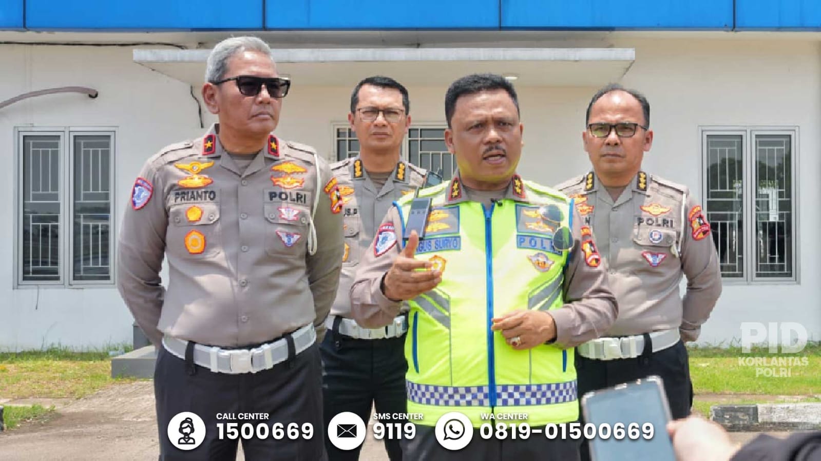 Dukung Program Pemerintah, Kakorlantas Polri Cek Langsung SPPG di Serpong