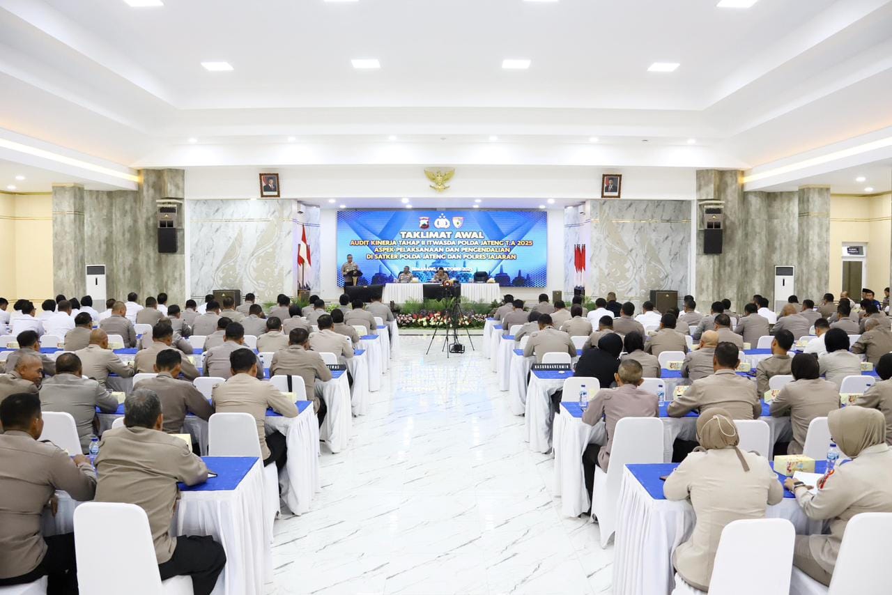 Audit Kinerja Jadi Momentum Evaluasi dan Perbaikan, Kata Kapolda Jateng