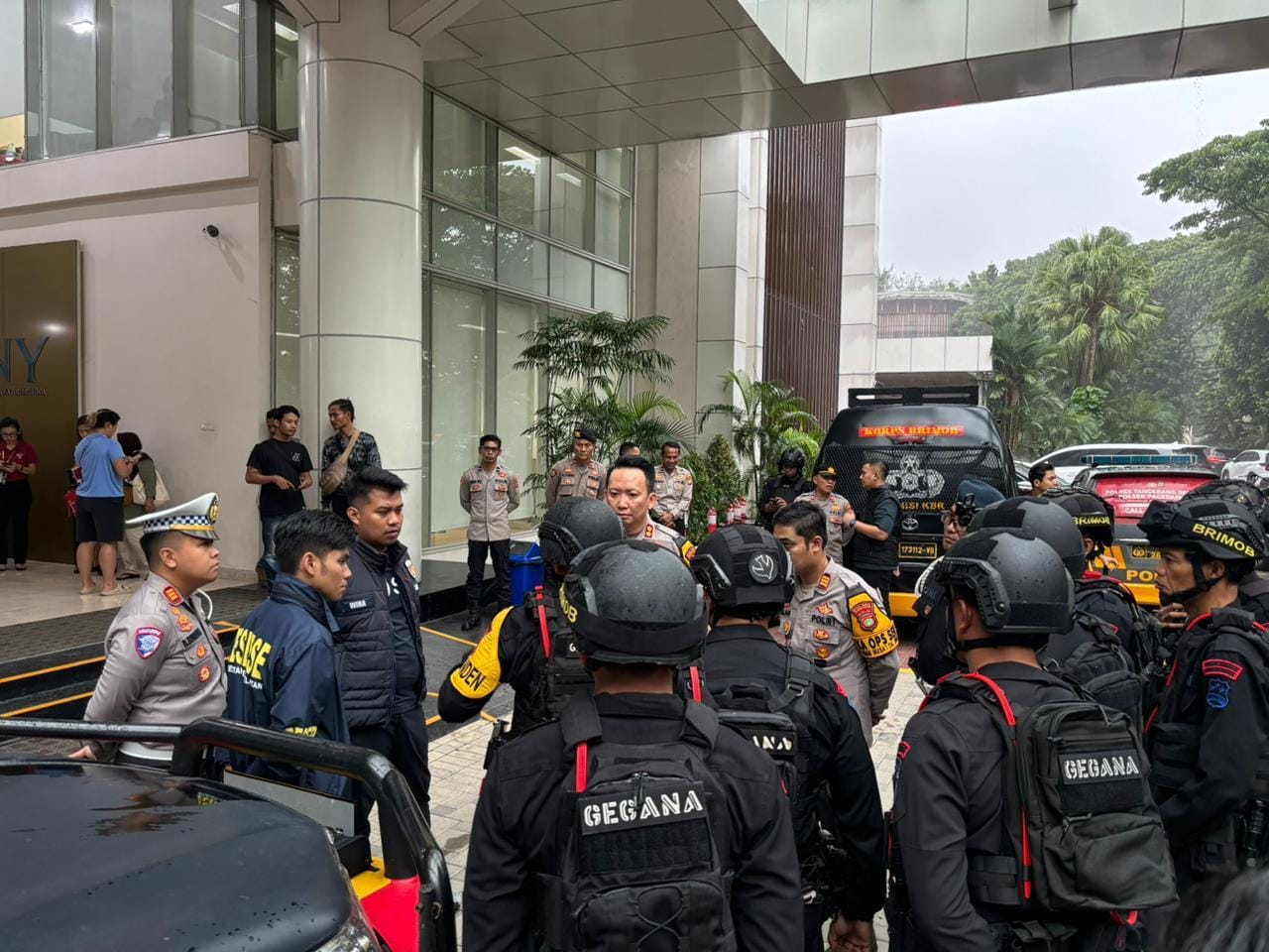 Dua Sekolah Internasional di Tangsel Diteror Bom, Polisi Langsung Lakukan Penyelidikan