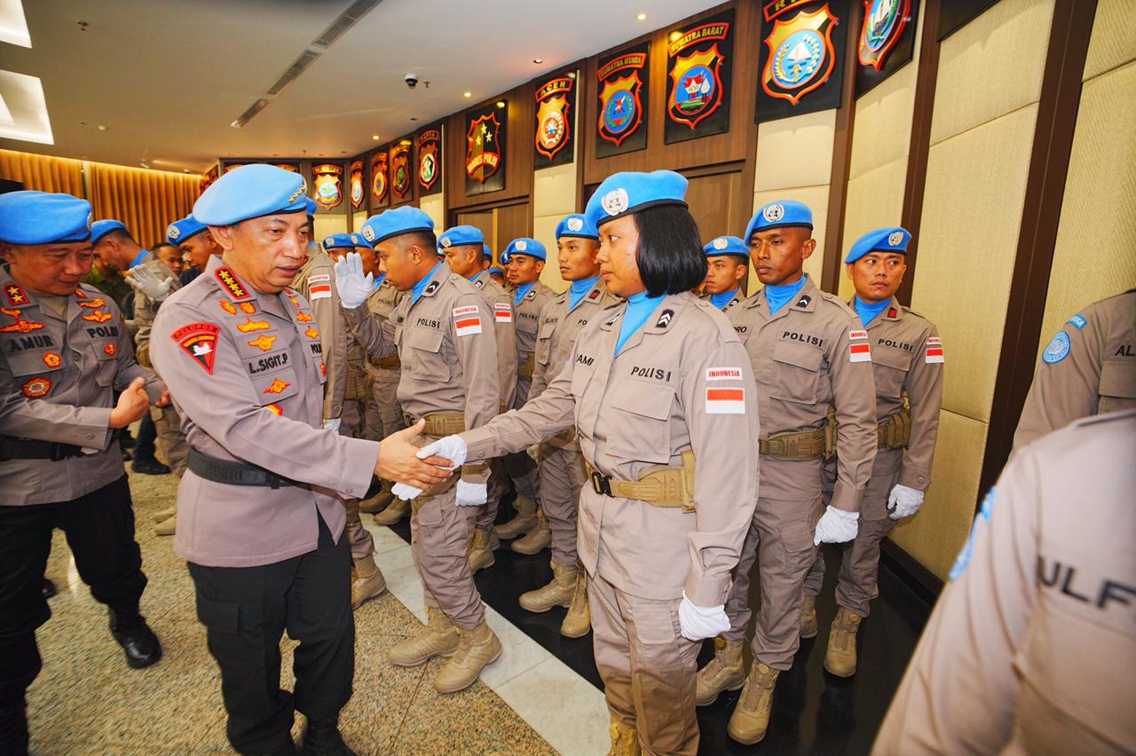 Personel Terbaik Polda Bali Diberangkatkan ke Afrika Tengah, Ikut Misi Perdamaian PBB