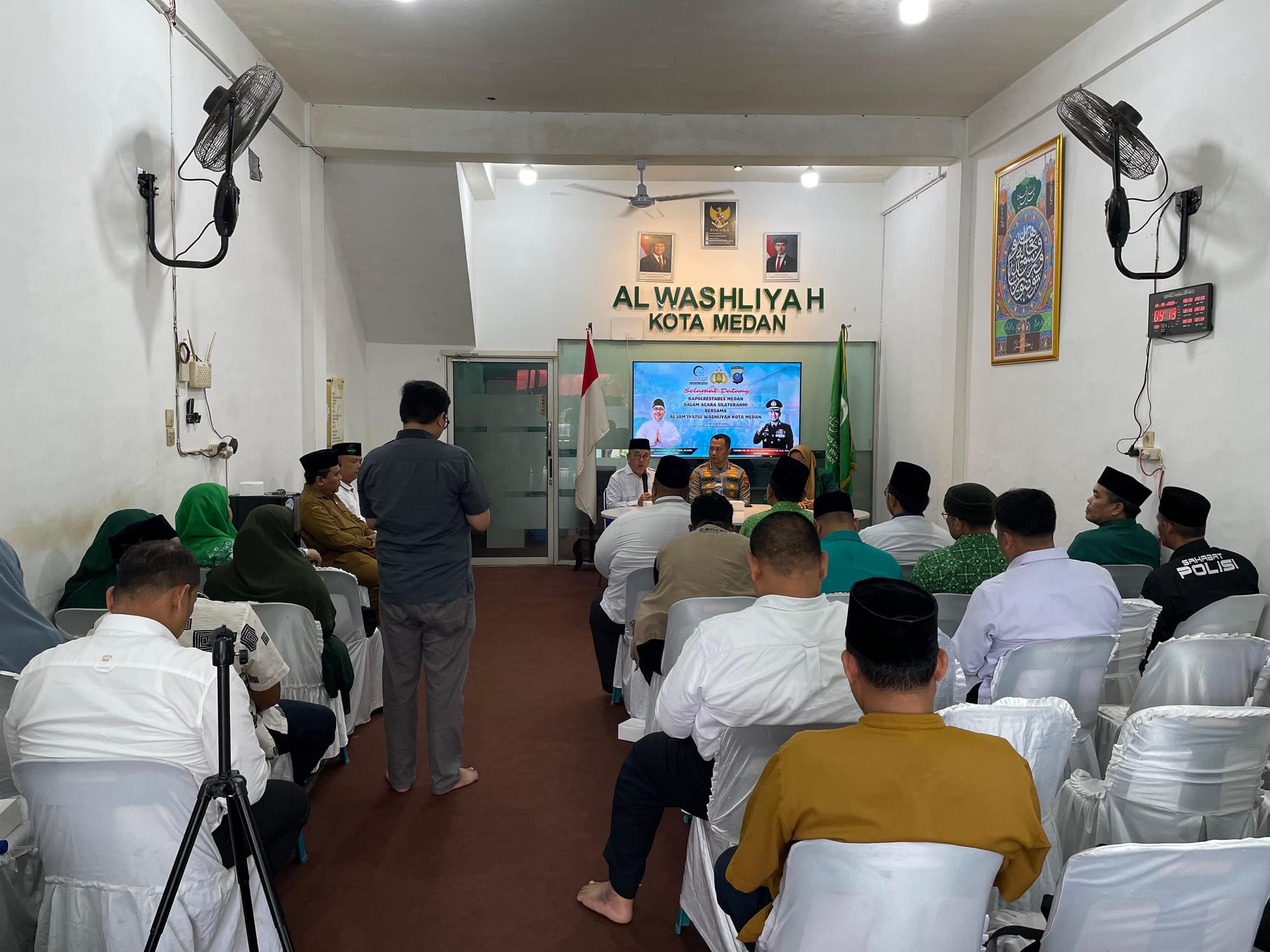 Dukung Kota Damai, Kapolrestabes Medan Pererat Sinergi dengan Ormas Islam Al Washliyah