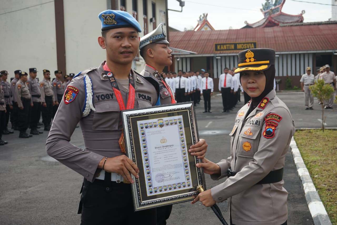 Polisi Muda Polres Magelang Kota Raih Prestasi di Ajang Bergengsi, Jadi Teladan Bagi Rekan Sejawat