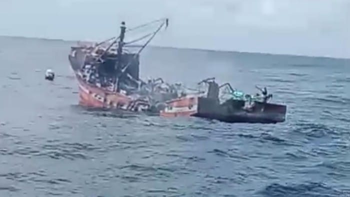 Ledakan Kapal Ikan Asal Banyumas di Samudra Hindia Renggut Nyawa Seorang ABK
