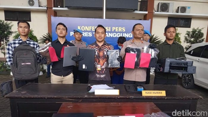 Komplotan Pembobol Lima Sekolah Dasar di Temanggung Berhasil Ditangkap