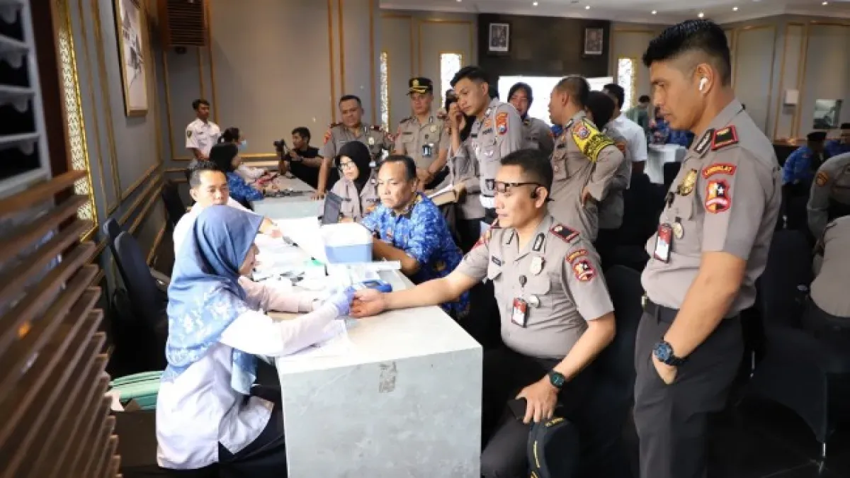 Peringati HKN 2025, Polresta Malang Kota Gelar Donor Darah dan Kumpulkan Puluhan Kantong