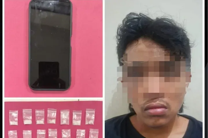 Kurir Sabu Ditangkap Polisi Usai Meranjau di Cengger Ayam