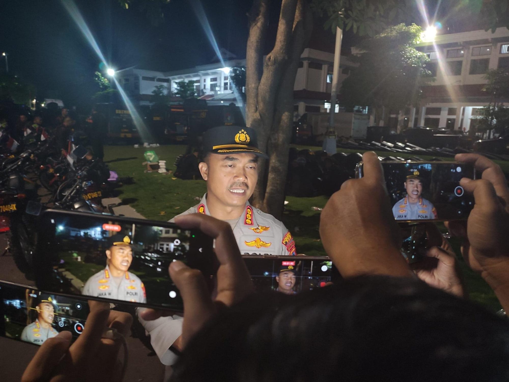 Kapolresta Pati Sebut Sidang Hak Angket Berjalan Kondusif, Empat Orang Diamankan