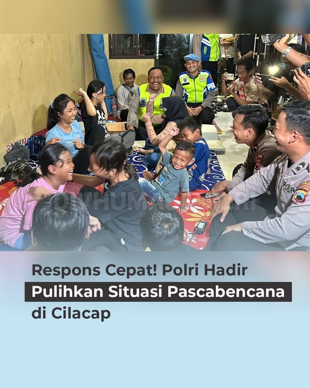 Polresta Cilacap Sambangi RSUD Majenang Cek Kondisi Warga yang Sedang Dirawat