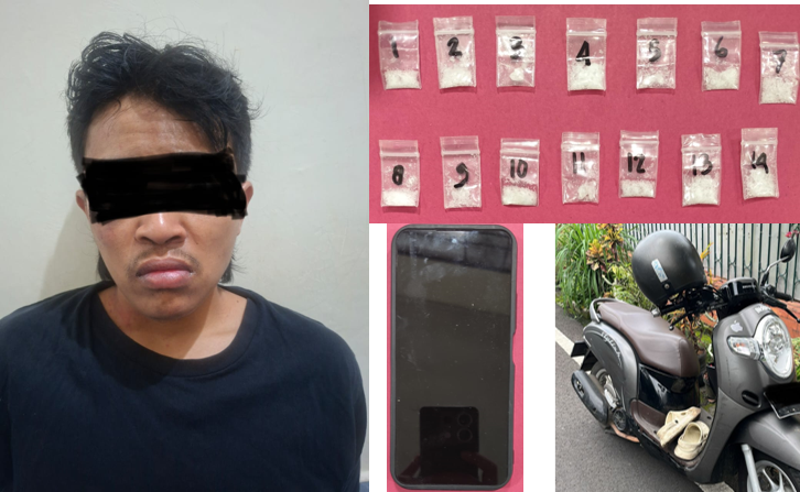 Bawa 7,45 Gram Sabu, Pengedar Muda Ini Terancam Pasal Berat UU Narkotika