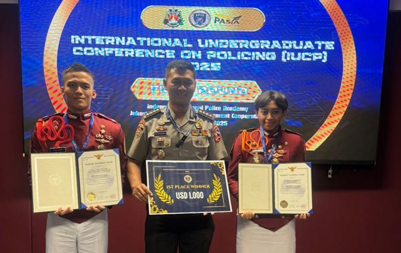 Angkat Isu Digital Trafficking, Akpol Sabet Juara I di Konferensi Polri Asia IUCP 2025