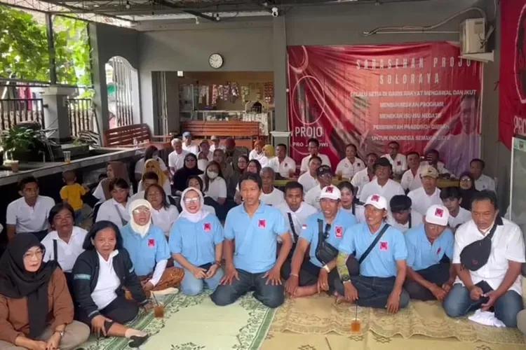 Dukung Pemerintahan Baru, Projo Solo Raya Minta Publik Saring Informasi dan Hindari Provokasi