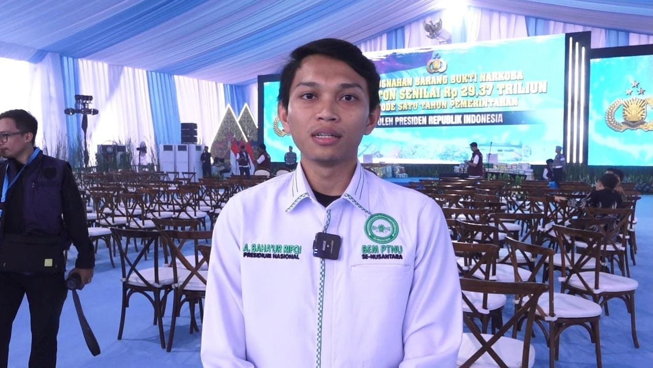 Mahasiswa NU Dukung Polri Berantas Narkoba, Apresiasi Pemusnahan Barang Bukti Bernilai Rp29 Triliun