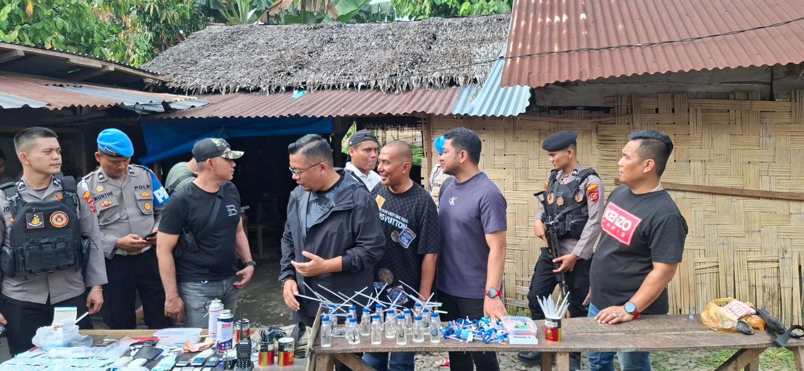 Tak Ada Tempat untuk Narkoba! Polrestabes Medan Bongkar Markas Pengedar di Serba Jadi