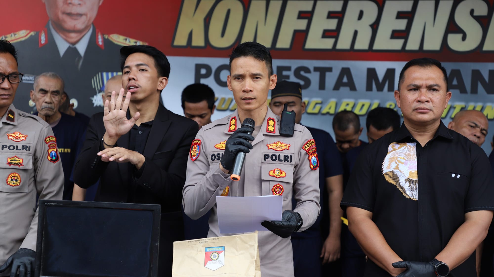 Polresta Malang Kota Tindak Tegas Kriminalitas, 51 Pelaku Ditangkap