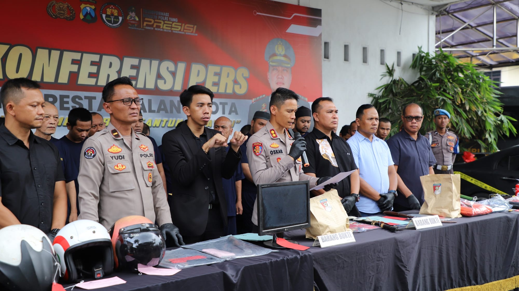 44 Kasus Kriminal Dibongkar Polresta Malang Kota Saat Operasi Sikat Semeru