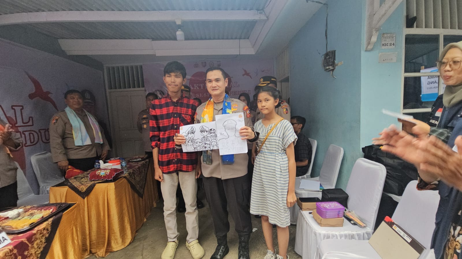 Donor Darah Warnai Peringatan Hari Kesehatan Nasional di Polresta Malang Kota