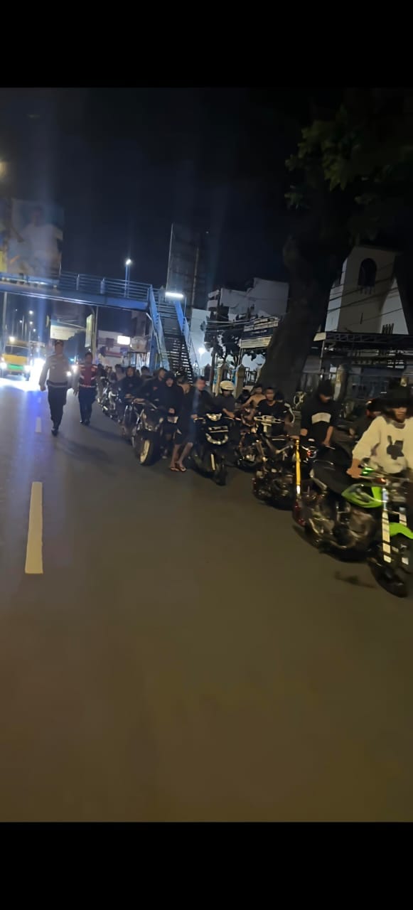 Aksi Balap Liar Digagalkan, Polresta Malang Kota Amankan Ratusan Motor