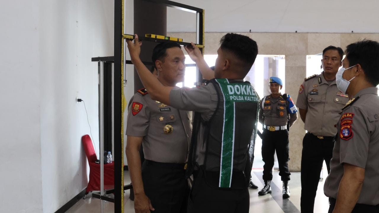 Seleksi Ketat, 150 Peserta Bintara Brimob Polri Ikut Pemeriksaan Kesehatan di Polda Kalteng