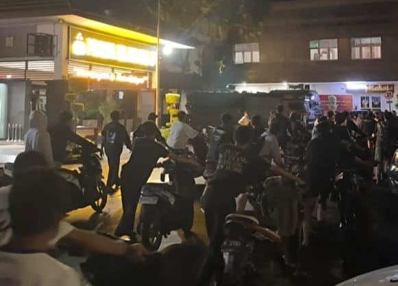 Patroli Blue Light Polresta Malang Kota Garuk Ratusan Motor Pelanggar