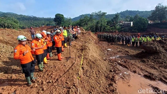 Tiga Korban Longsor Cilacap Belum Ditemukan, Seribu Personel Gabungan Dikerahkan