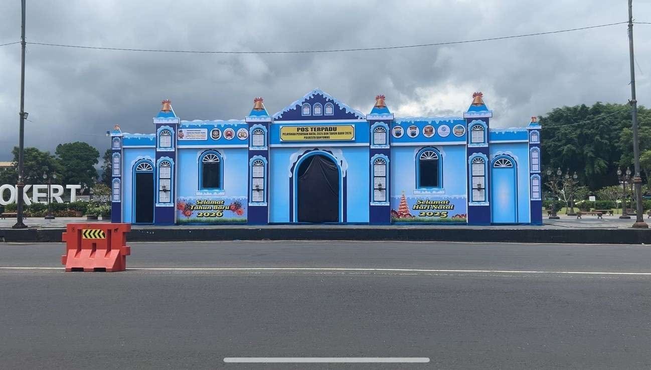 Sambut Nataru, Polresta Banyumas Siapkan 12 Pos Pengamanan