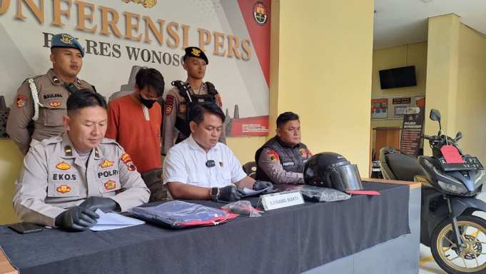 Polres Wonosobo Tangkap Pelaku Curanmor di Dieng dalam Waktu Kurang 5 Jam