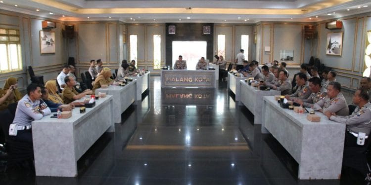 Polresta Malang Kota Bangun Posko Terpadu Tanggap Bencana Jelang Nataru