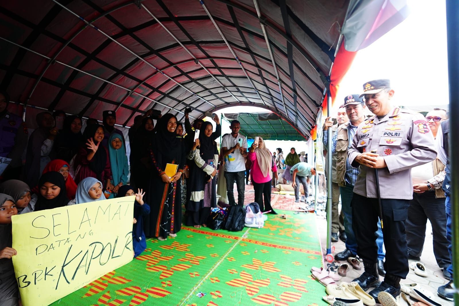 Percepat Penanganan Pascabencana, Kapolri Fokus pada Perbaikan Akses di Aceh Tengah