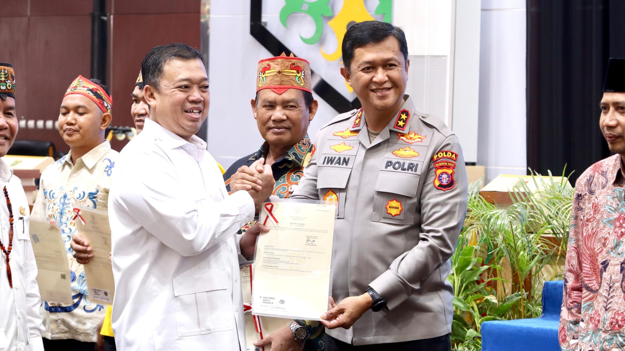 Kapolda Kalteng Ikut Bahas Sinkronisasi Kebijakan Pertanahan dan Tata Ruang dalam Rakor Bersama Menteri ATR/BPN