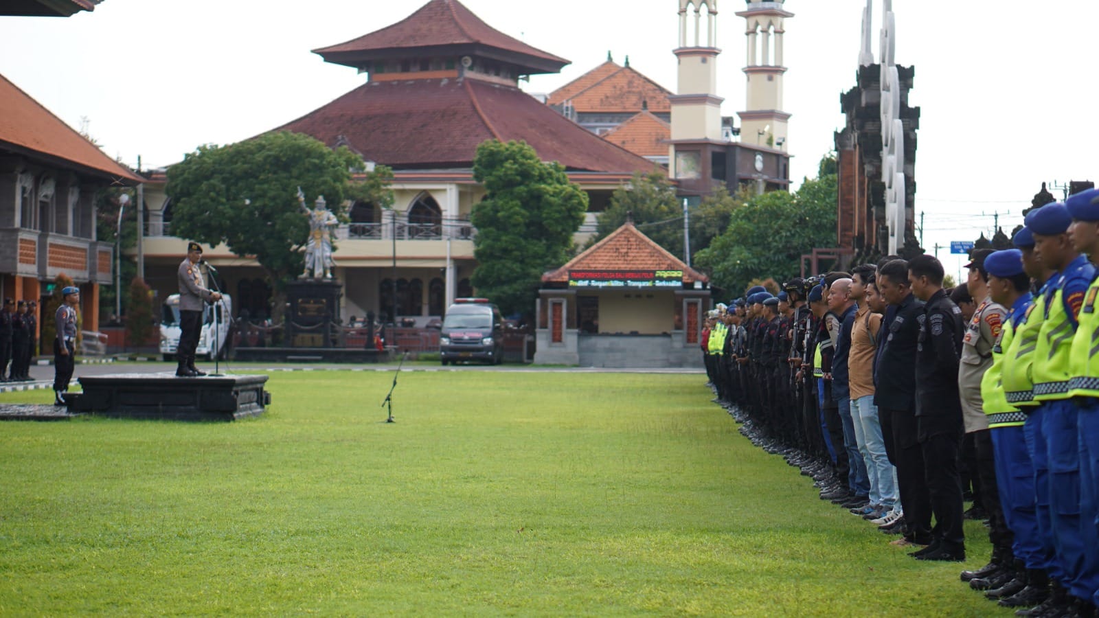 Polda Bali Gelar Apel Kesiapan KRYD: Jamin Keamanan Menjelang Nataru 2026