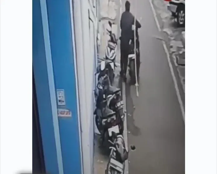 Aksi Pencurian Motor Terekam CCTV di Kotalama, Honda Beat Kembali Hilang