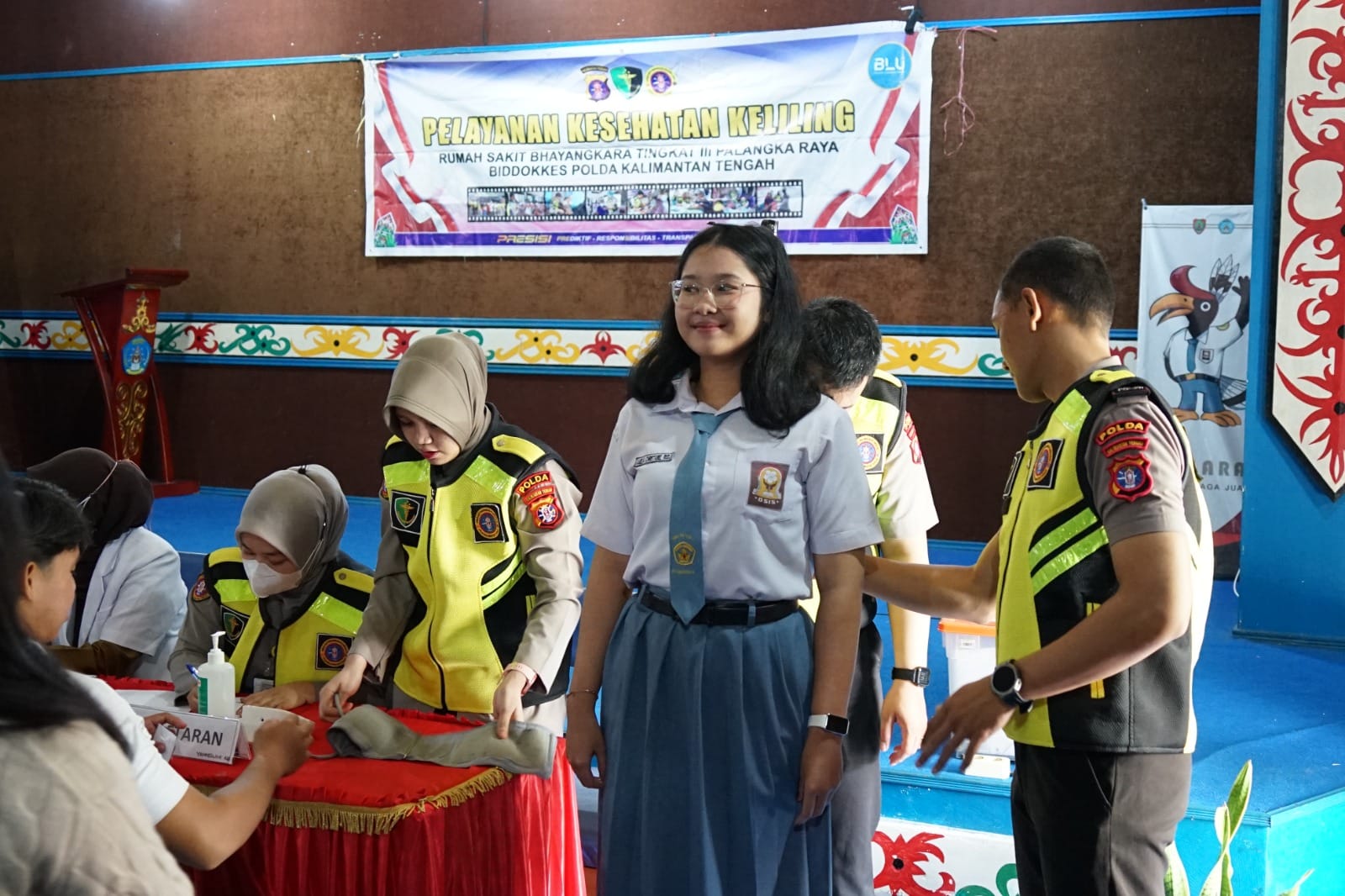 Rumkit Bhayangkara Hadir di Sekolah, Pemeriksaan Kesehatan Gratis Dorong Terwujudnya Remaja Sehat dan Produktif