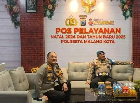 300 Personel Disiagakan, Polresta Malang Kota Dirikan 10 Pos Operasi Lilin Semeru untuk Nataru