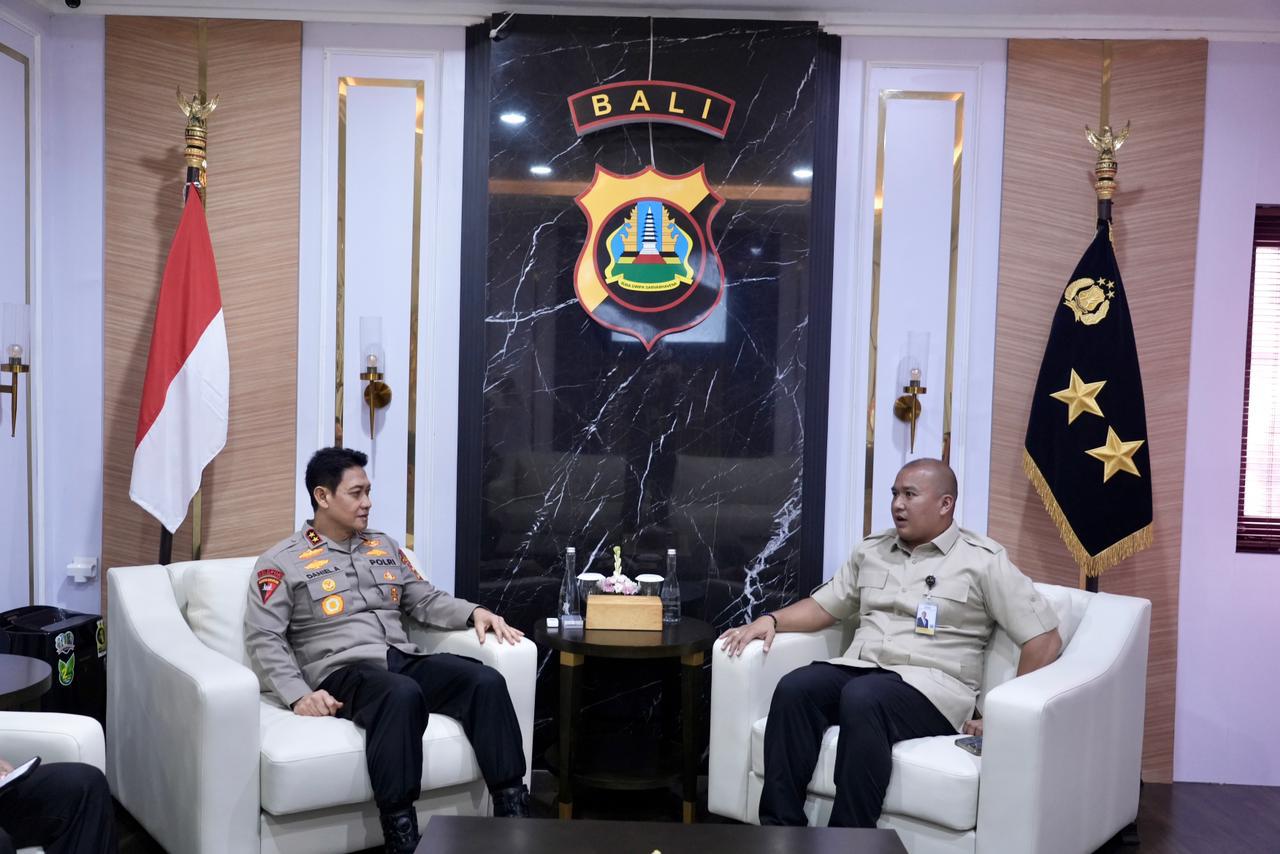 Kapolda Bali Terima Tim Kedeputian I KSP dalam Verifikasi Lapangan Ops Lilin 2025