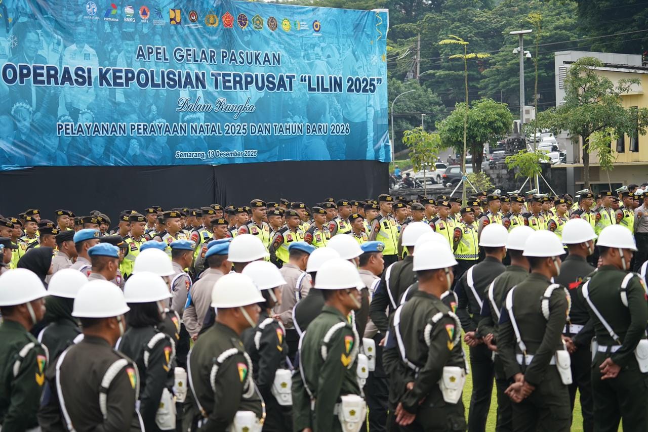 Polda Jateng Fokus Pengamanan Jalur Wisata, Ribuan Personel Diterjunkan saat Nataru