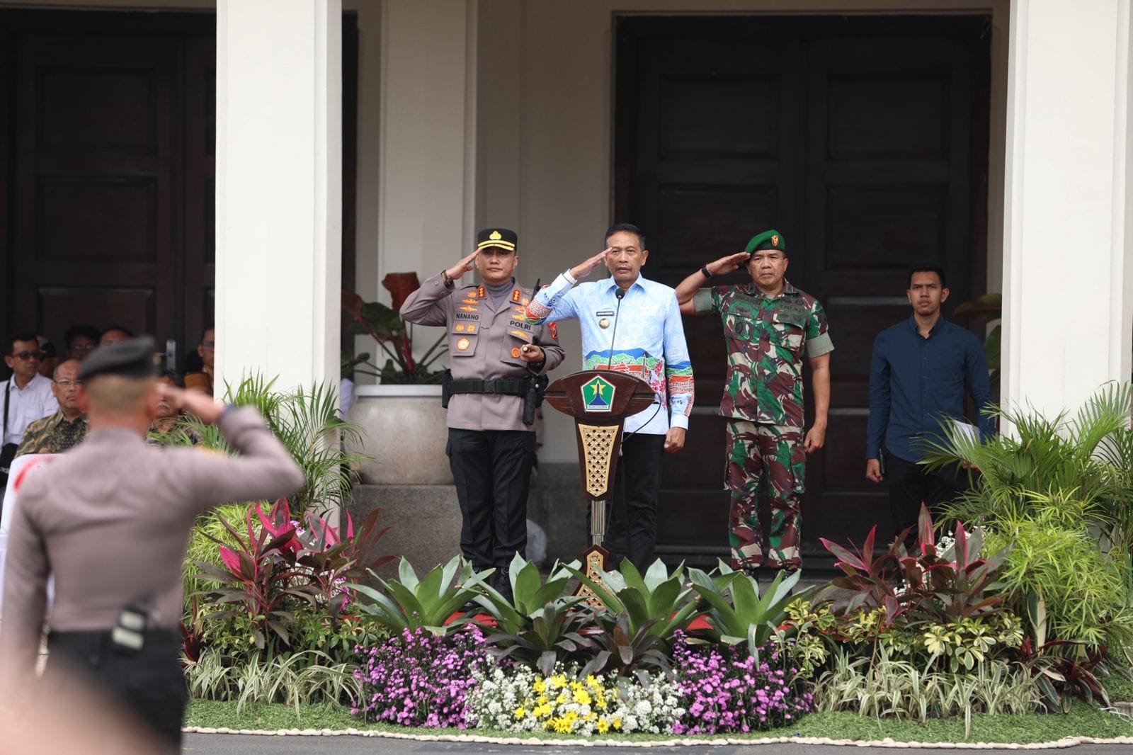 Jelang Nataru, Polresta Malang Kota Gelar Pasukan Ops Lilin Semeru 2025