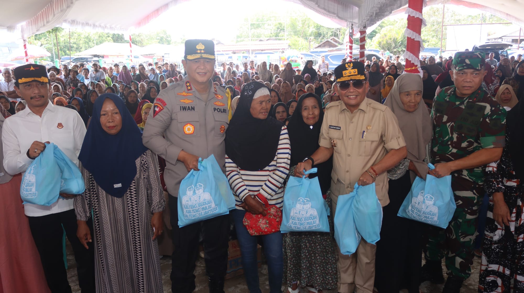 Kapolda Kalteng Tinjau Pasar Murah di Kapuas, Tekankan Dampak Positif bagi Warga