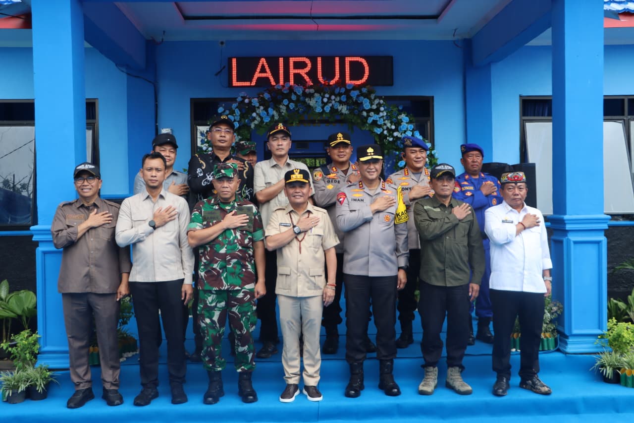 Kapolda Kalteng dan Gubernur Resmikan Mako Baru Satpolairud Polres Kapuas