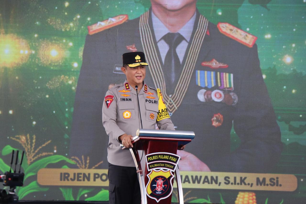 Dukung Swasembada Pangan, Kapolda Kalteng dan Pangdam XXII/Tambun Bungai Panen Jagung Bersama CBI Group