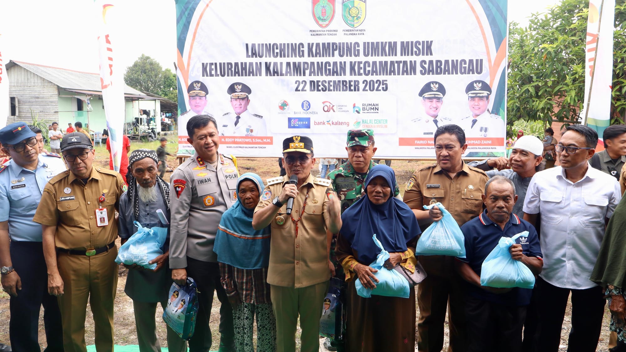 Kapolda Kalteng Resmikan Kampung UMKM Misik Palangka Raya, Perkuat Perekonomian Masyarakat